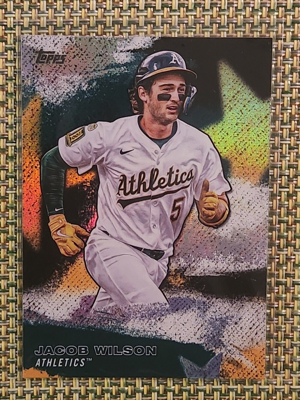 Jacob Wilson Baseball Card
